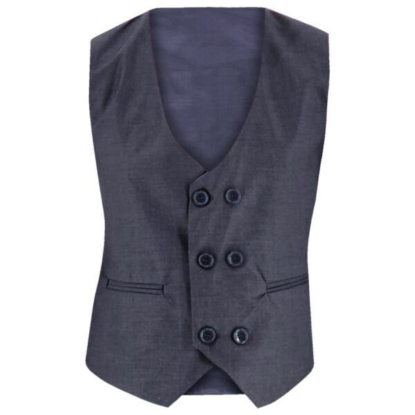Samli David Charcoal Grey 7PC Suit 1-5 - Image 7