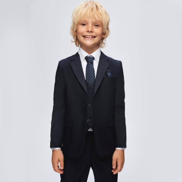 Samli Freddie Blue Polka 7PC Suit Set 1-5 - Image 2