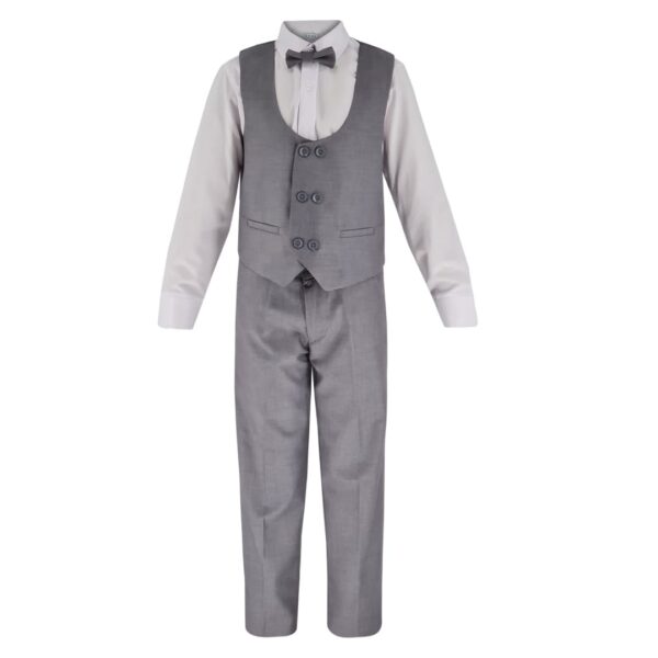 Samli Grey 7PC Suit Set 1-5 - Image 4