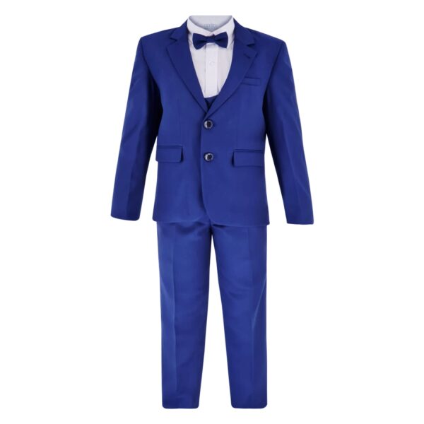 Samli Harvey Blue 7PC Suit Set 1-5 - Image 5