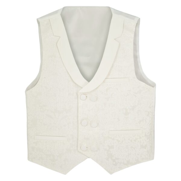 Samli Ivory Paisley 6PC suit 1-5 - Image 5
