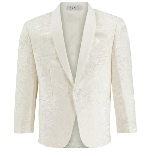 Samli Ivory Paisley 6PC suit 1-5 - Image 4