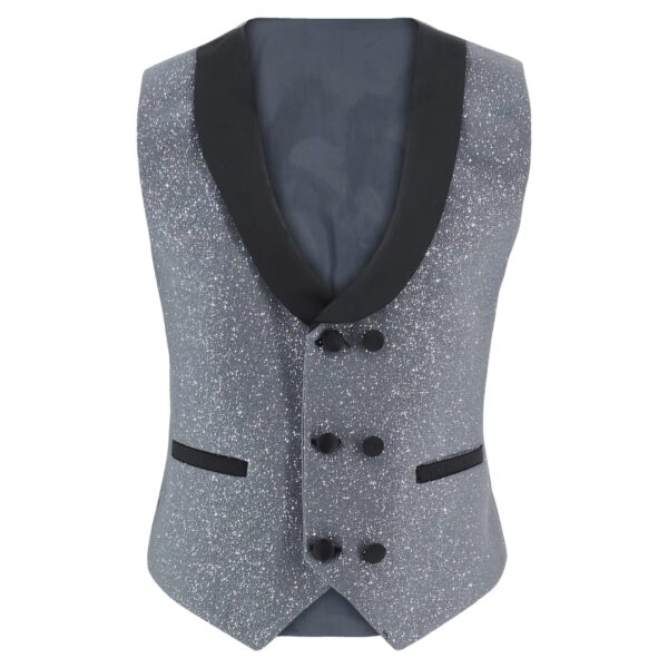 Samli Oscar D/Grey Glitter 5PC Suit 1-5 - Image 2