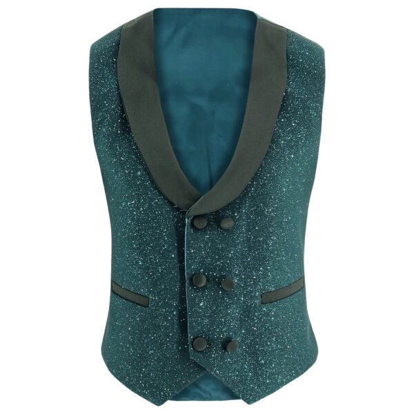 Samli Thomas Green Glitter 5PC Suit 1-5 - Image 3