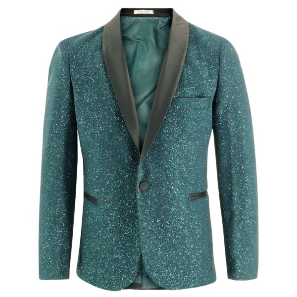 Samli Thomas Green Glitter 5PC Suit 1-5 - Image 6